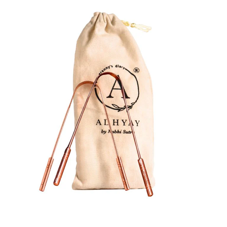 Copper Tongue Cleaner : Pack of 2 - Image 3