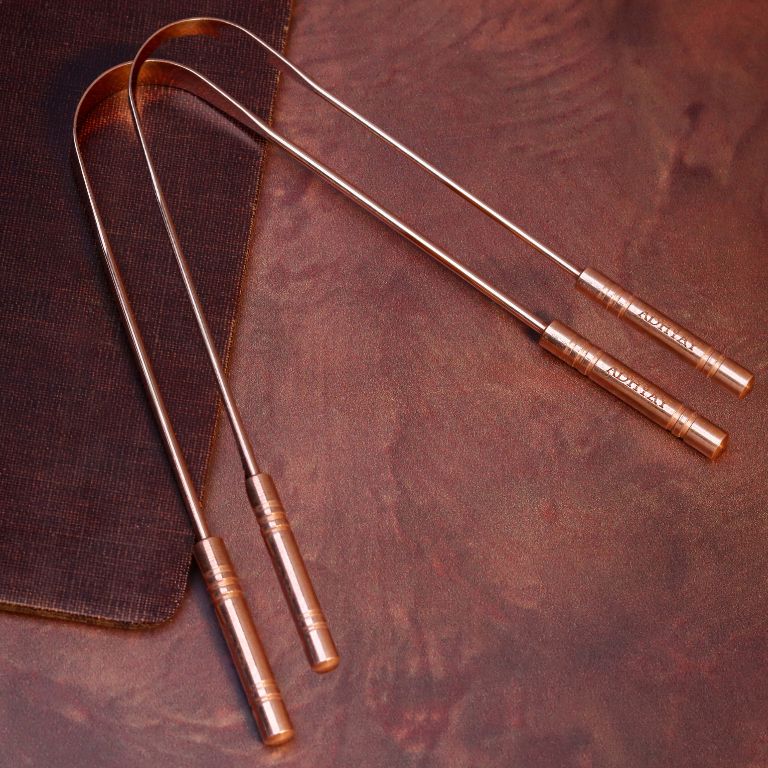 Copper Tongue Cleaner : Pack of 2 - Image 4