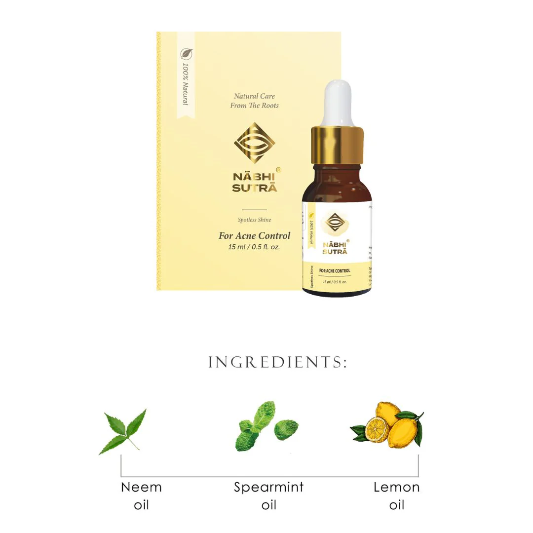 Acne Control - Belly Button Oil | With goodness of Neem Oil - Image 4